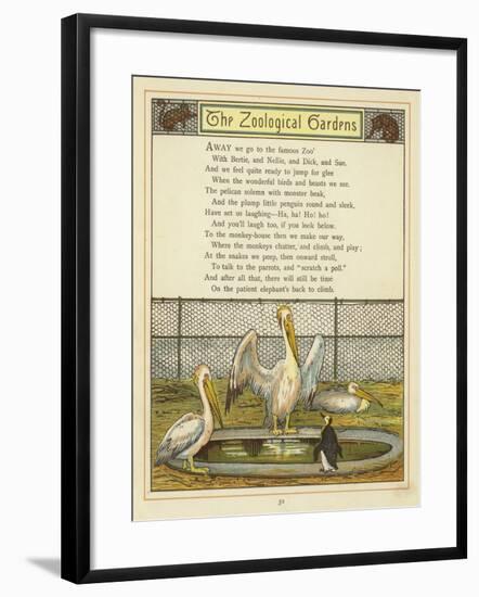 The Zoological Gardens-Thomas Crane-Framed Giclee Print