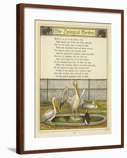 The Zoological Gardens-Thomas Crane-Framed Giclee Print