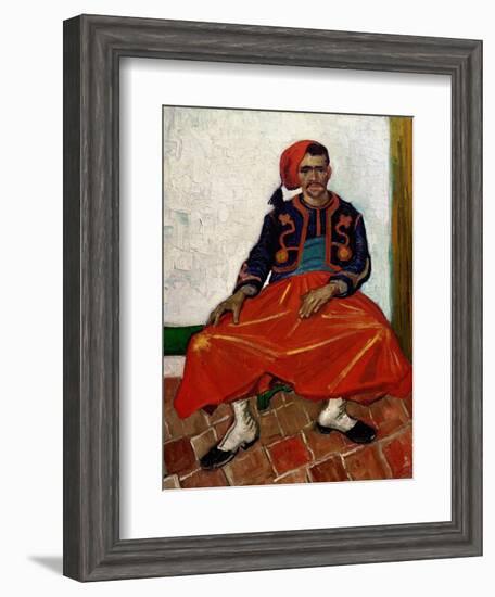 The Zouave, 1888-Vincent van Gogh-Framed Giclee Print