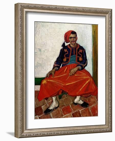 The Zouave, 1888-Vincent van Gogh-Framed Giclee Print