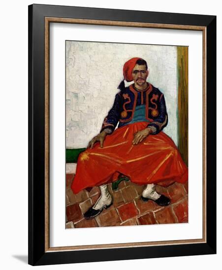 The Zouave, 1888-Vincent van Gogh-Framed Giclee Print