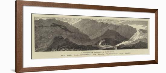 The Zulu War, Cetewayo's New Kraal, Maizeganya, Near Ulundi-null-Framed Giclee Print