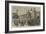 The Zulu War, Departure of the Royal Marines from Portsmouth, Outside the Dockyard-null-Framed Giclee Print