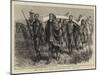 The Zulu War, Peace Messengers from Cetewayo-Godefroy Durand-Mounted Giclee Print