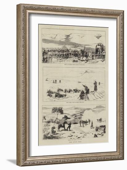 The Zulu War-Charles Edwin Fripp-Framed Giclee Print