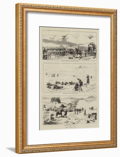 The Zulu War-Charles Edwin Fripp-Framed Giclee Print
