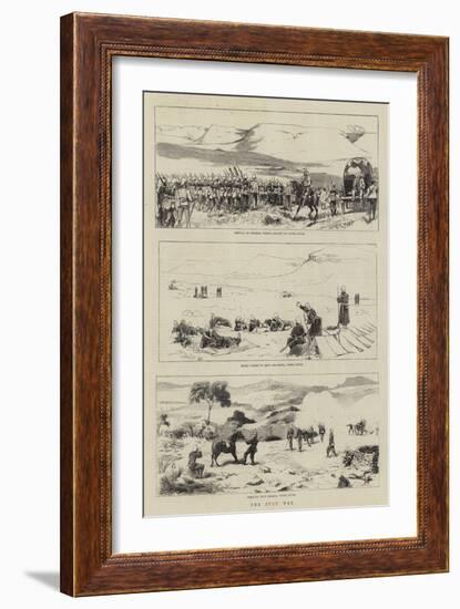 The Zulu War-Charles Edwin Fripp-Framed Giclee Print