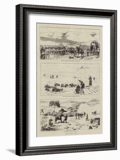 The Zulu War-Charles Edwin Fripp-Framed Giclee Print