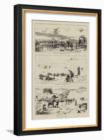 The Zulu War-Charles Edwin Fripp-Framed Giclee Print