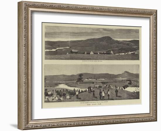 The Zulu War-John Charles Dollman-Framed Giclee Print