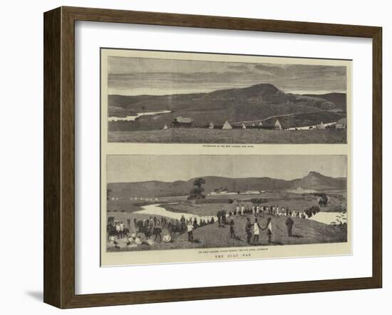 The Zulu War-John Charles Dollman-Framed Giclee Print