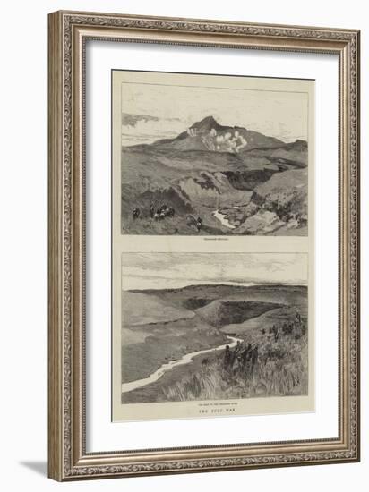 The Zulu War-Charles Edwin Fripp-Framed Giclee Print