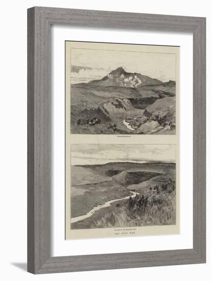 The Zulu War-Charles Edwin Fripp-Framed Giclee Print