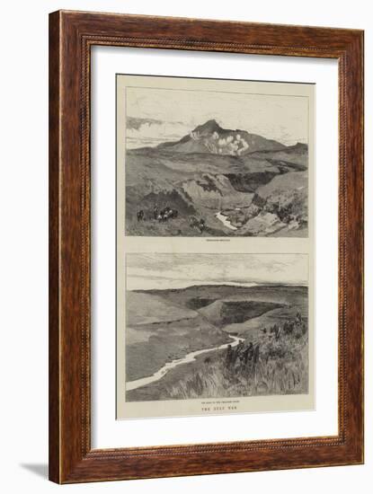 The Zulu War-Charles Edwin Fripp-Framed Giclee Print