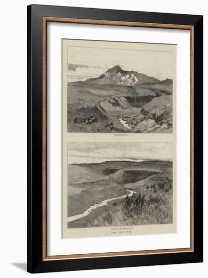 The Zulu War-Charles Edwin Fripp-Framed Giclee Print