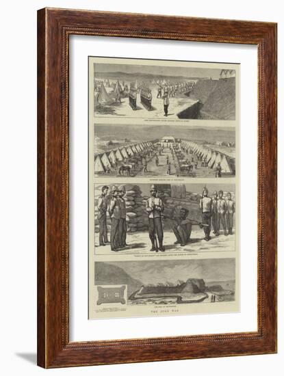 The Zulu War-William Ralston-Framed Giclee Print