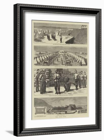 The Zulu War-William Ralston-Framed Giclee Print