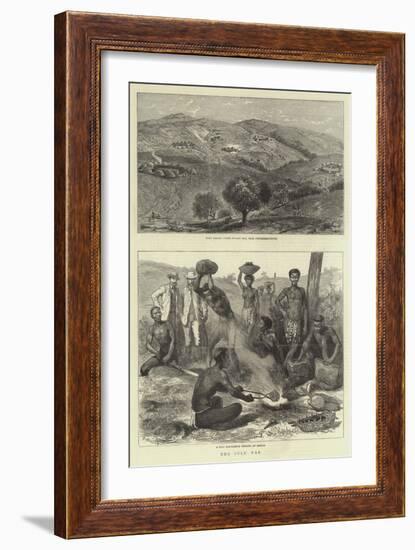 The Zulu War-Godefroy Durand-Framed Giclee Print