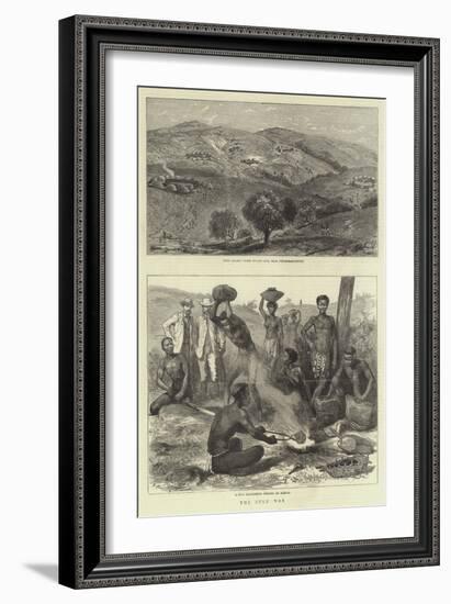 The Zulu War-Godefroy Durand-Framed Giclee Print