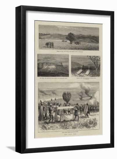 The Zulu War-null-Framed Giclee Print