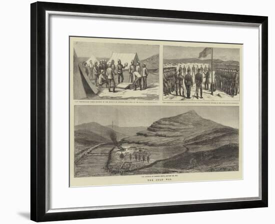 The Zulu War-null-Framed Giclee Print