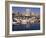 Thea Foss Waterway from the City Marina, Tacoma, Washington-Charles Crust-Framed Photographic Print