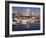 Thea Foss Waterway from the City Marina, Tacoma, Washington-Charles Crust-Framed Photographic Print