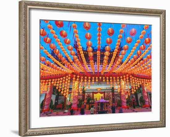 Thean Hou Chinese Temple, Kuala Lumpur, Malaysia, Southeast Asia, Asia-Gavin Hellier-Framed Photographic Print