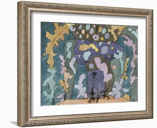 Theater, Kleines Buehnenbild-Paul Klee-Framed Giclee Print