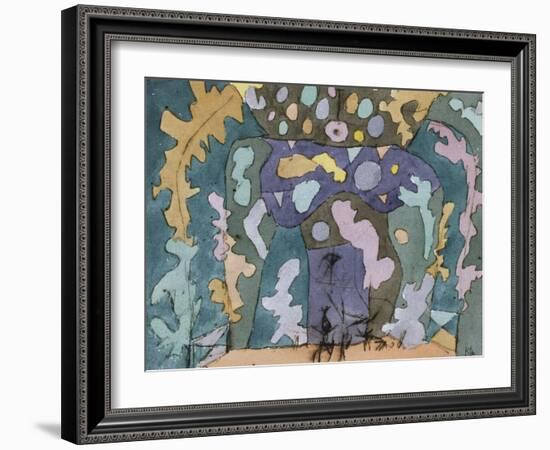 Theater, Kleines Buehnenbild-Paul Klee-Framed Giclee Print