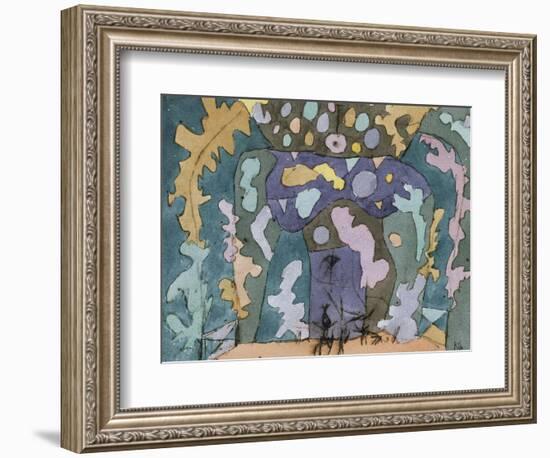 Theater, Kleines Buehnenbild-Paul Klee-Framed Giclee Print