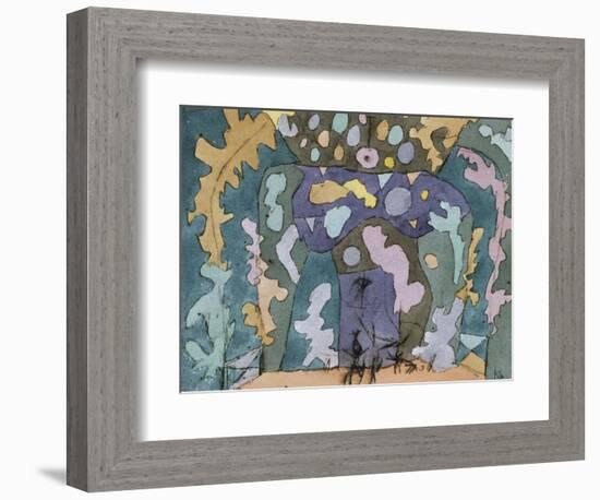 Theater, Kleines Buehnenbild-Paul Klee-Framed Giclee Print