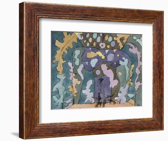 Theater, Kleines Buehnenbild-Paul Klee-Framed Giclee Print