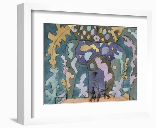 Theater, Kleines Buehnenbild-Paul Klee-Framed Giclee Print