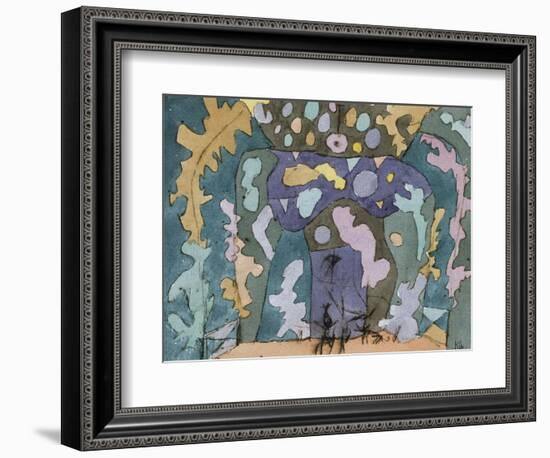 Theater, Kleines Buehnenbild-Paul Klee-Framed Giclee Print