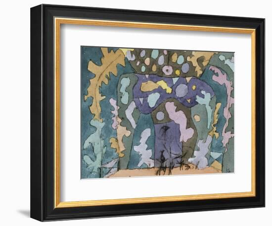 Theater, Kleines Buehnenbild-Paul Klee-Framed Giclee Print