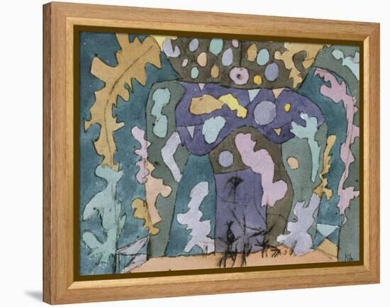 Theater, Kleines Buehnenbild-Paul Klee-Framed Premier Image Canvas