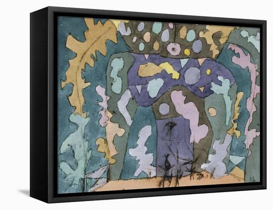 Theater, Kleines Buehnenbild-Paul Klee-Framed Premier Image Canvas