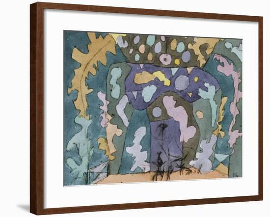 Theater, Kleines Buehnenbild-Paul Klee-Framed Giclee Print