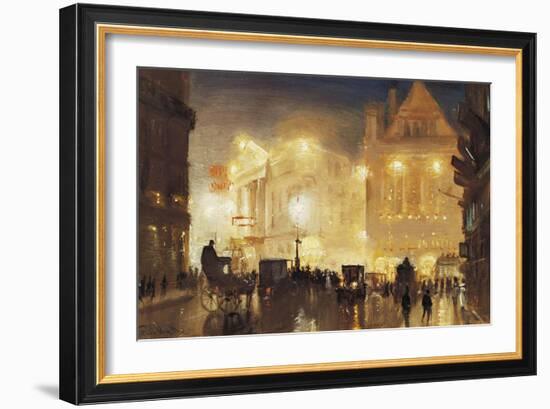 Theater Time-George Hyde Pownall-Framed Giclee Print