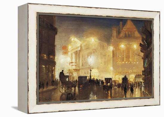 Theater Time-George Hyde Pownall-Framed Premier Image Canvas