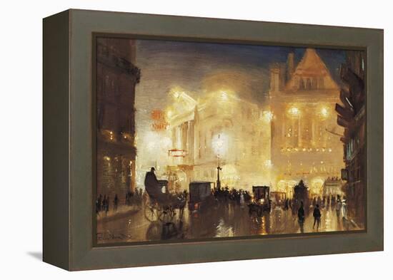 Theater Time-George Hyde Pownall-Framed Premier Image Canvas