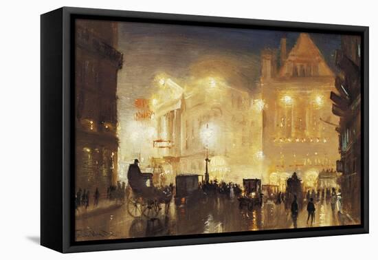 Theater Time-George Hyde Pownall-Framed Premier Image Canvas