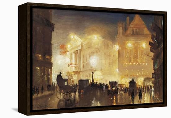 Theater Time-George Hyde Pownall-Framed Premier Image Canvas