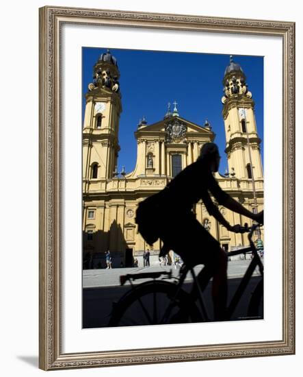 Theatiner Church, Munich, Bavaria, Germany-Yadid Levy-Framed Photographic Print