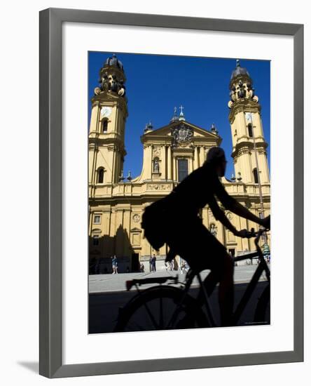 Theatiner Church, Munich, Bavaria, Germany-Yadid Levy-Framed Photographic Print
