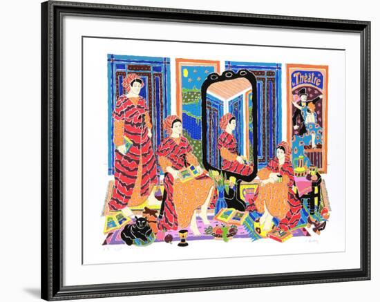 Theatre #2-Estelle Ginsburg-Framed Limited Edition