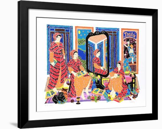 Theatre #2-Estelle Ginsburg-Framed Limited Edition