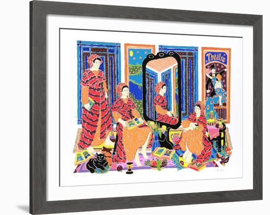 Theatre #2-Estelle Ginsburg-Framed Limited Edition