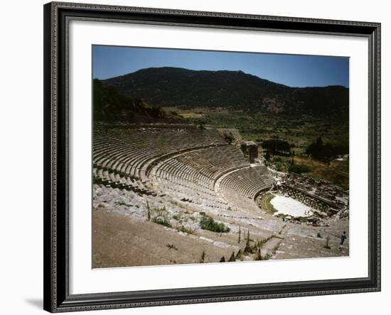 Theatre at Ephesus, 3rd Century BC Built to House 24,000 Spectators-null-Framed Photographic Print